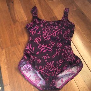 Lands End one piece swimsuit